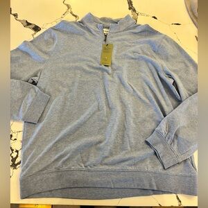 Goodfellow & Co Light Blue Zip-Up Sweater